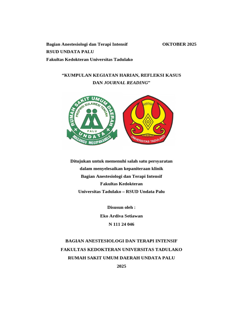 Cover Utama Anestesi Eko | PDF