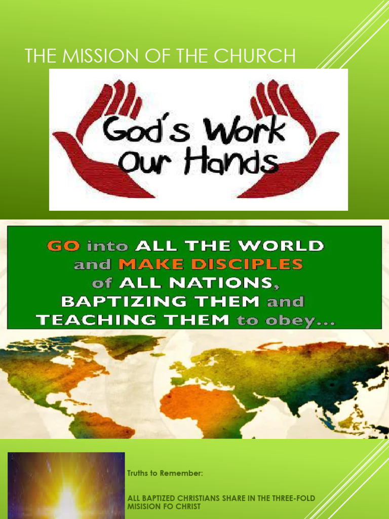 The Mission of The Church | PDF