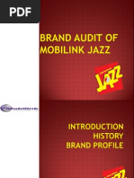 Mobilink Jazz brand audit