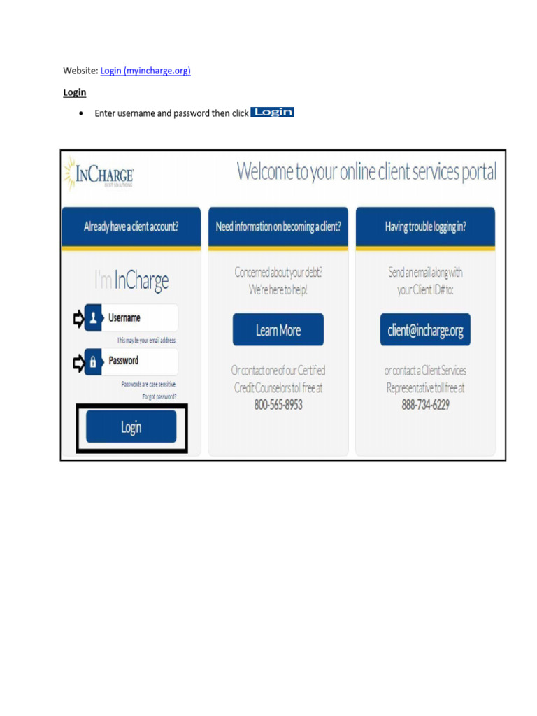 How To Manage Your Account Tutorial | PDF