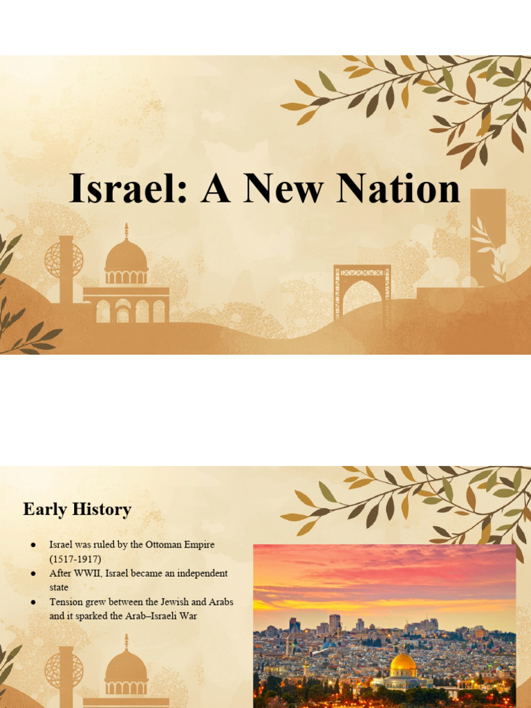 Israel Cultural Exploration Project PDF | PDF