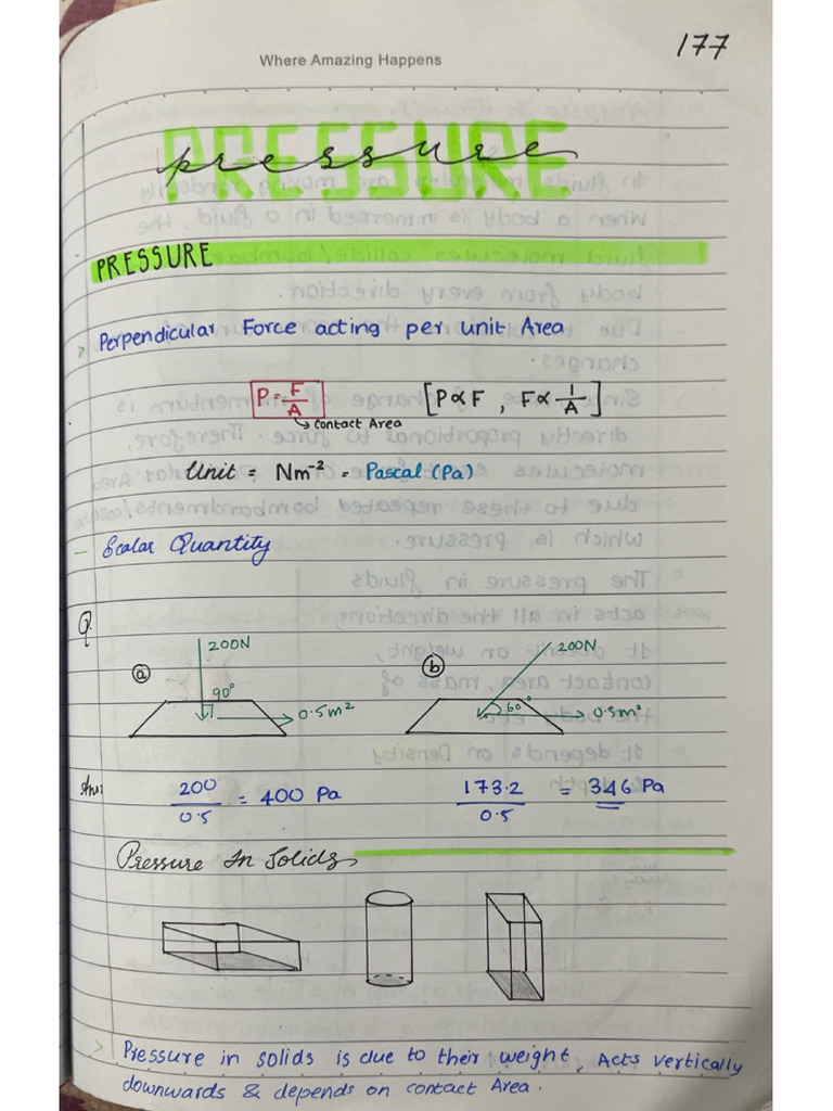 Pressure | PDF