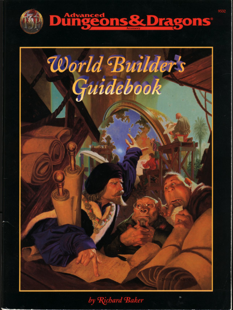 AD&D 2nd Ed, World Builders Guidebook 9532 | PDF
