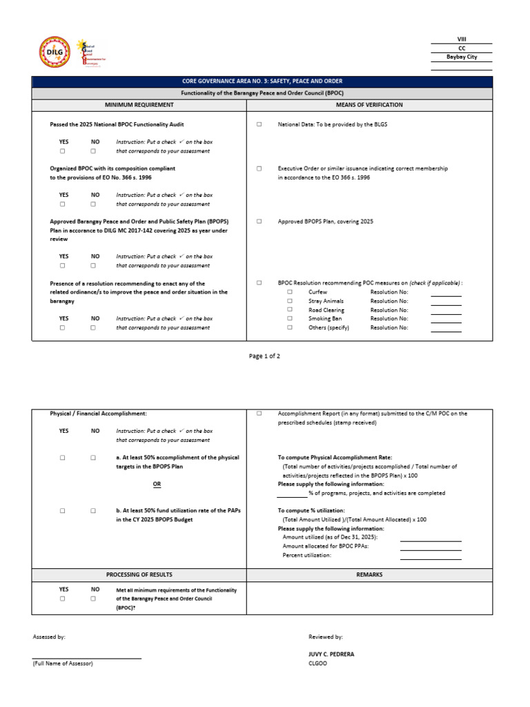 Bpoc DCF 2026 | PDF