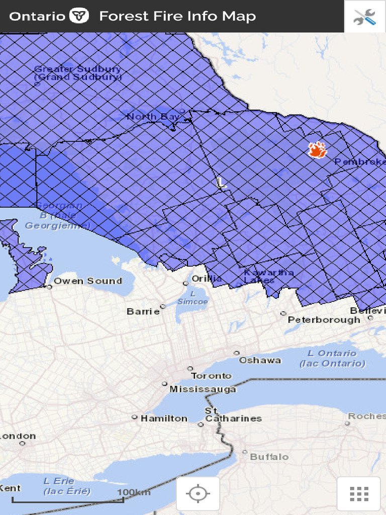 Forest Fire Info Map | PDF