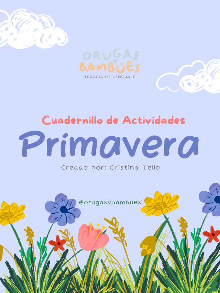 Cuadernillo de Primavera PDF | PDF