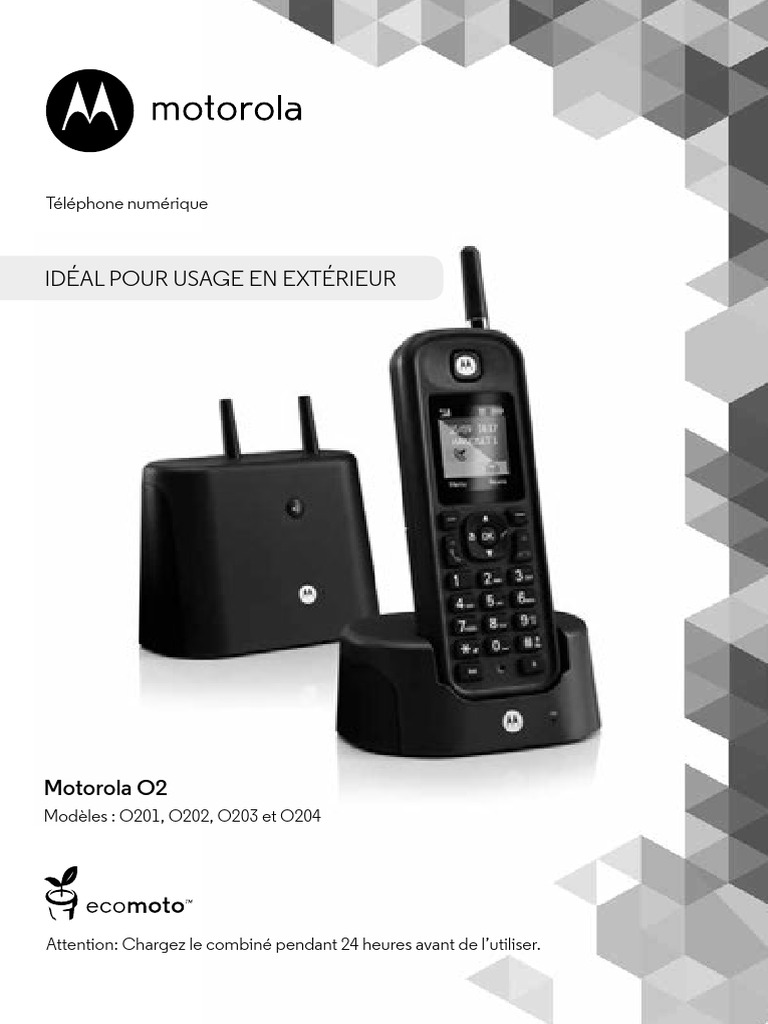 Motorola O201 Manuel Utilisation | PDF