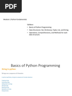 Python Basic Exercises and Solutions | PDF