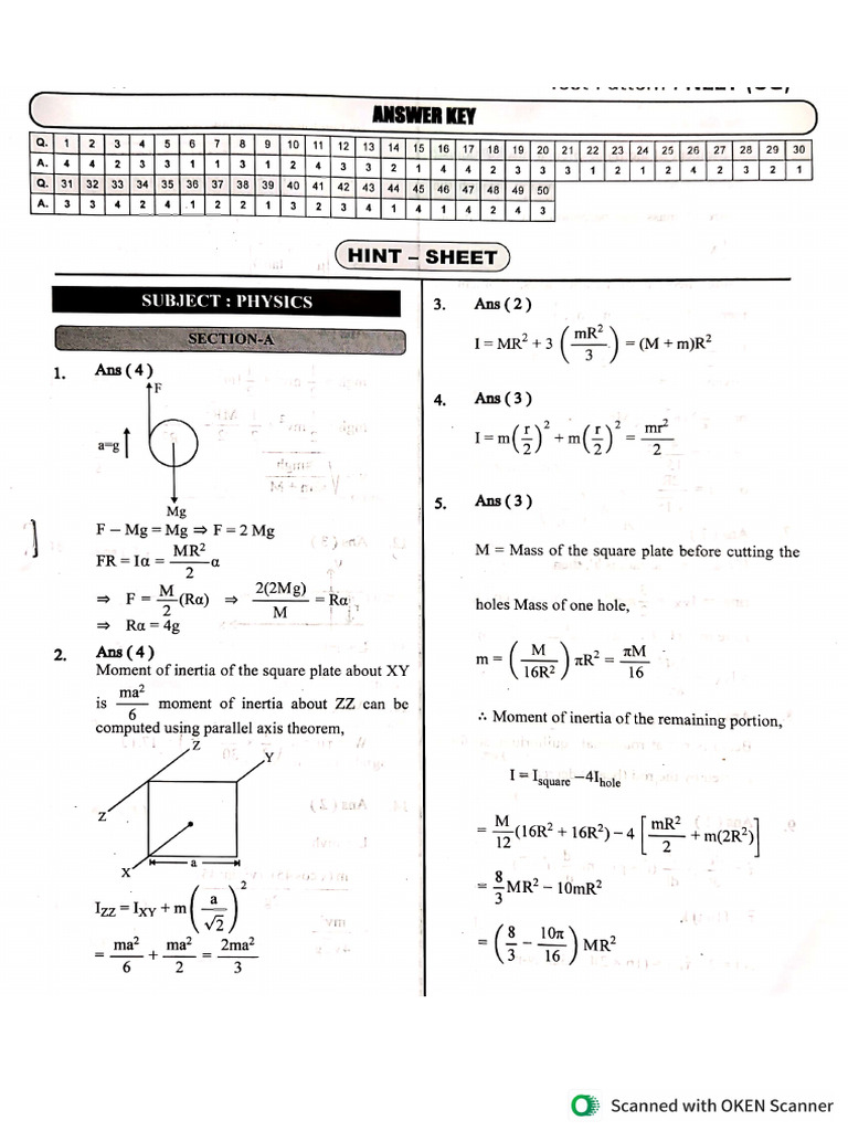 S11 Answer | PDF