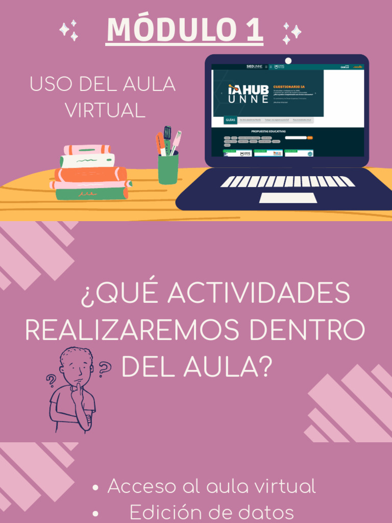 m1.6 Uso Del Aula Virtual - Unnevirtual | PDF