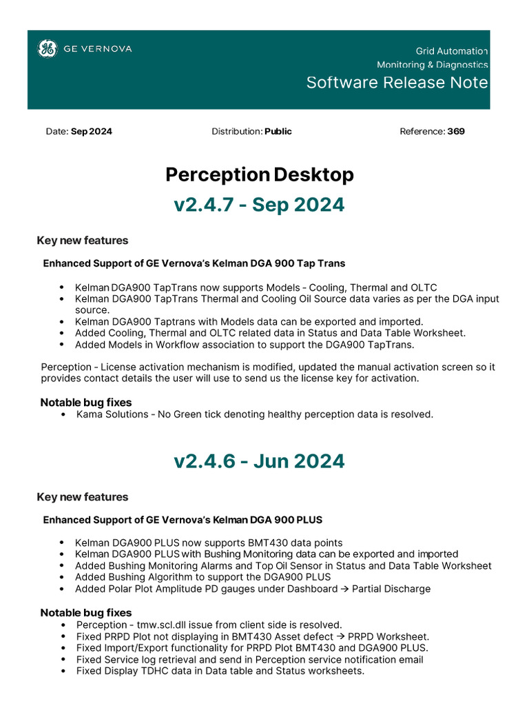 Perception-Desktop-CX-GAM&D-TM-003 - Software Release Note - MD - Sep ...
