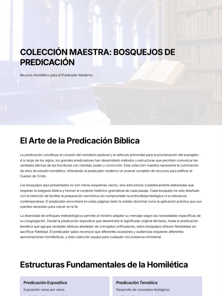 Coleccion Maestra Bosquejos de Predicacion | PDF | Libro de rut | David