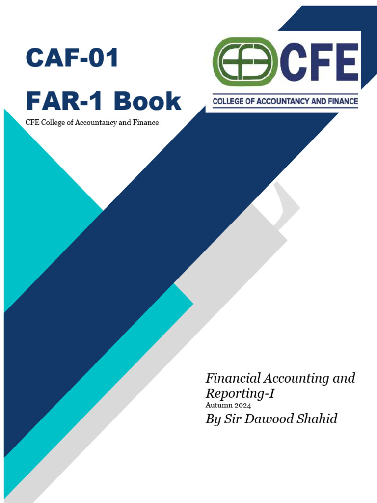 FAR-1 Complete Book (With Cover) | PDF | Depreciation | Book Value