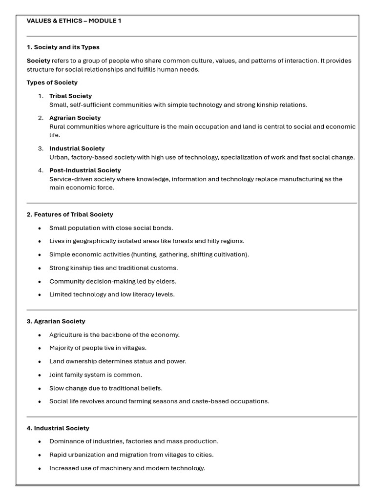 VALUES and Ethicks | PDF