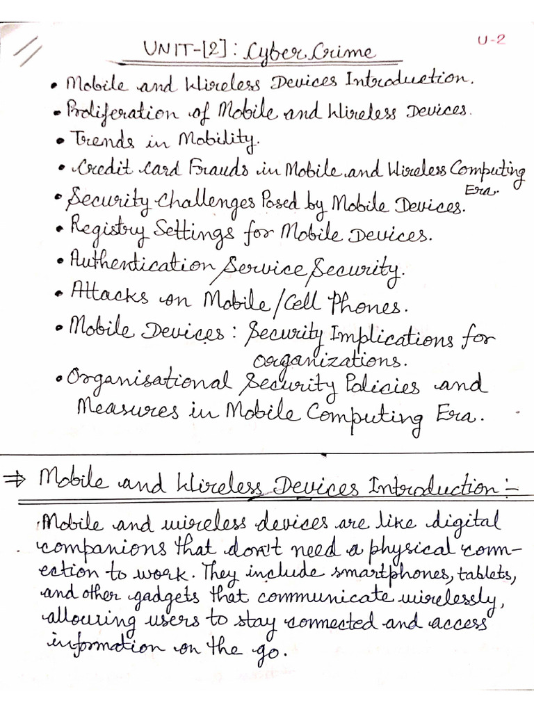 Unit 2 Cyber Security1 | PDF