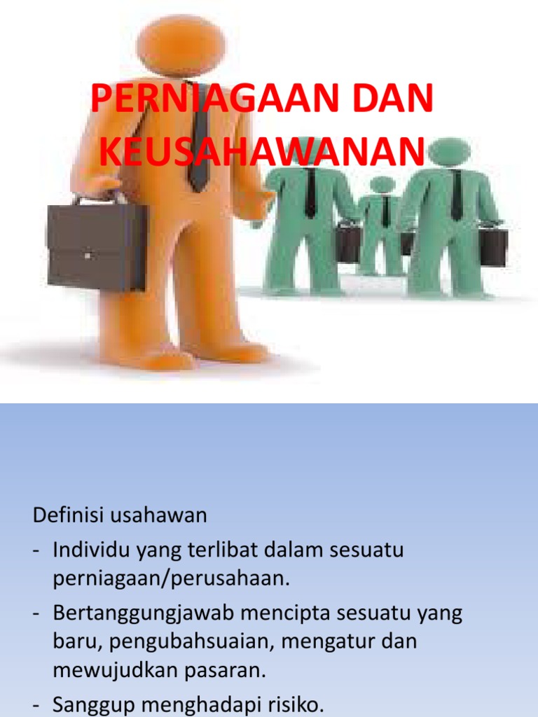 Perniagaan dan keusahawanan tingkatan 2