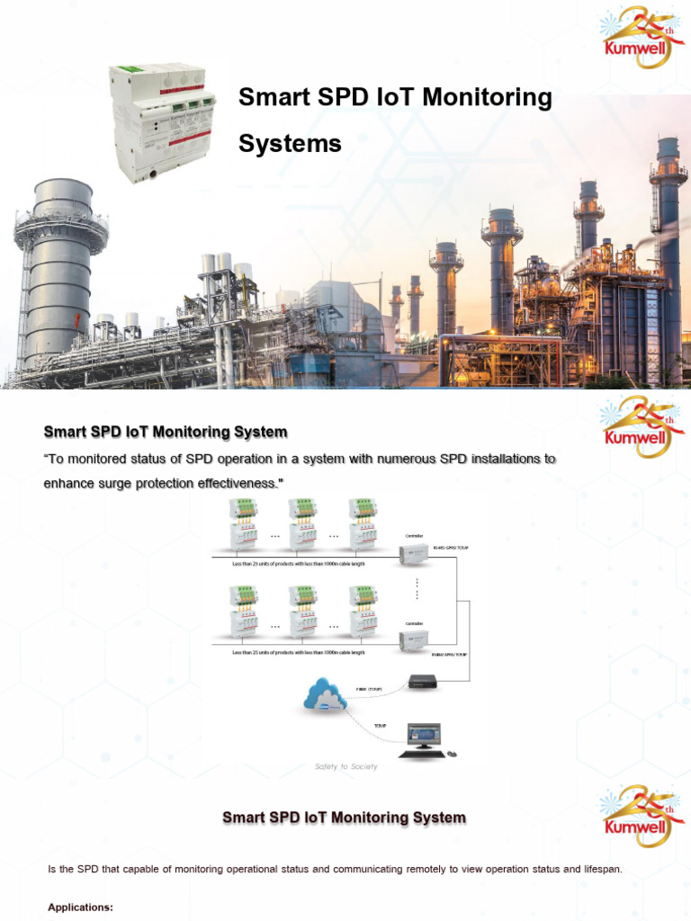 Kumwell - Smart SPD IoT Monitoring System | PDF