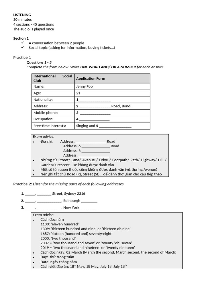 Completing Forms | PDF