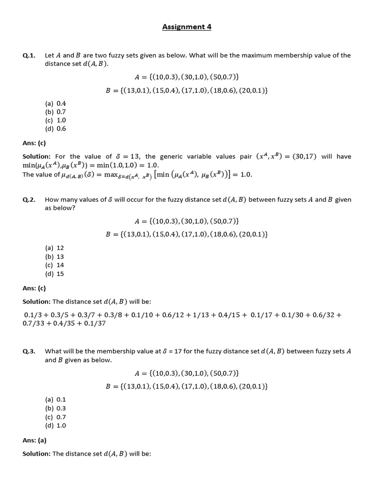 Assignment 4 | PDF