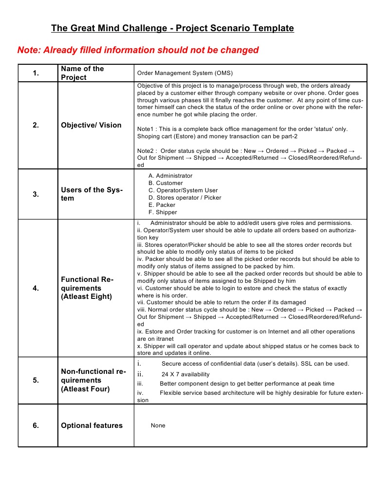 Order Management System Project Overview | PDF