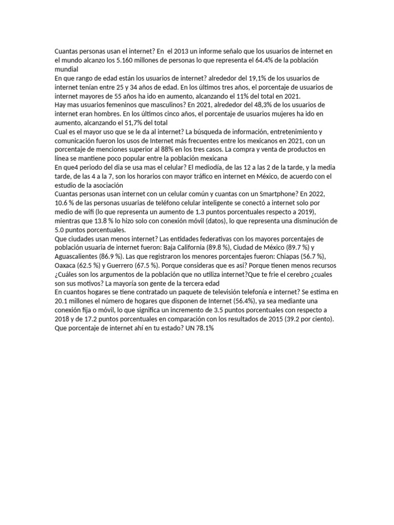 Copia de Documento | PDF | Internet | Smartphone