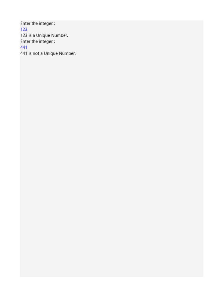 Program 16 Output | PDF