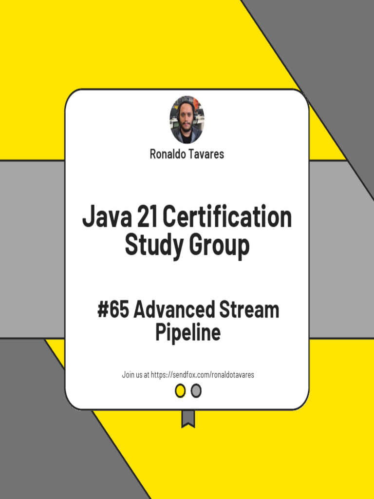 65 AdvancedStreamPipeline 1 | PDF