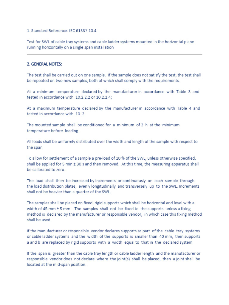 Abs Load Test Procedure | PDF