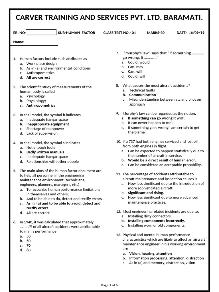 Master Copy HF CT 01 (Ch-01, 02) Format | PDF | Eye | Cognition