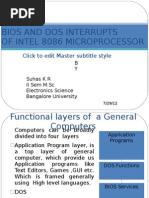 BIOS and Dos Interrupts 