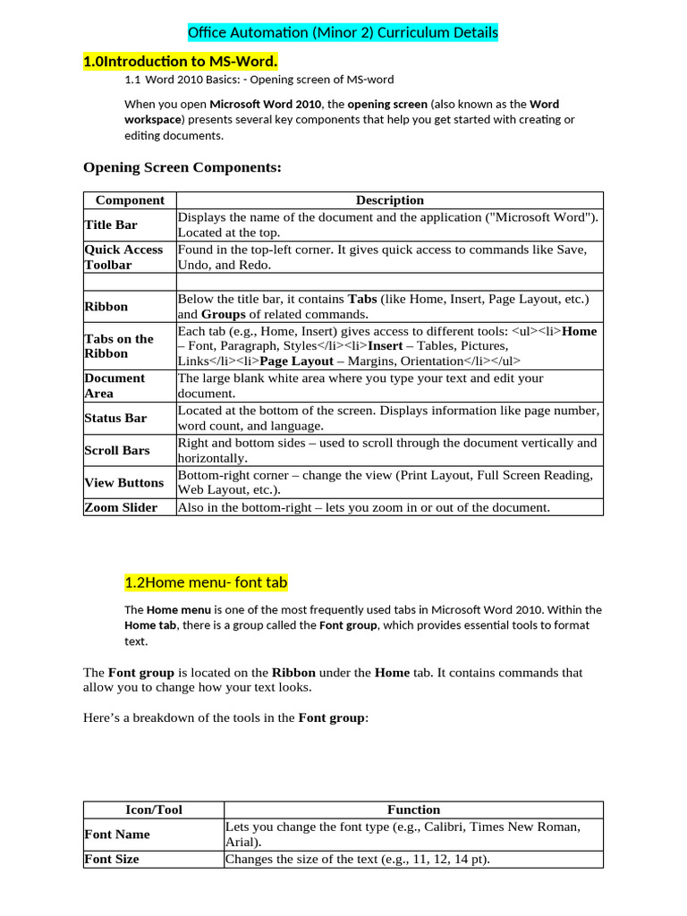 Unit 1 | PDF