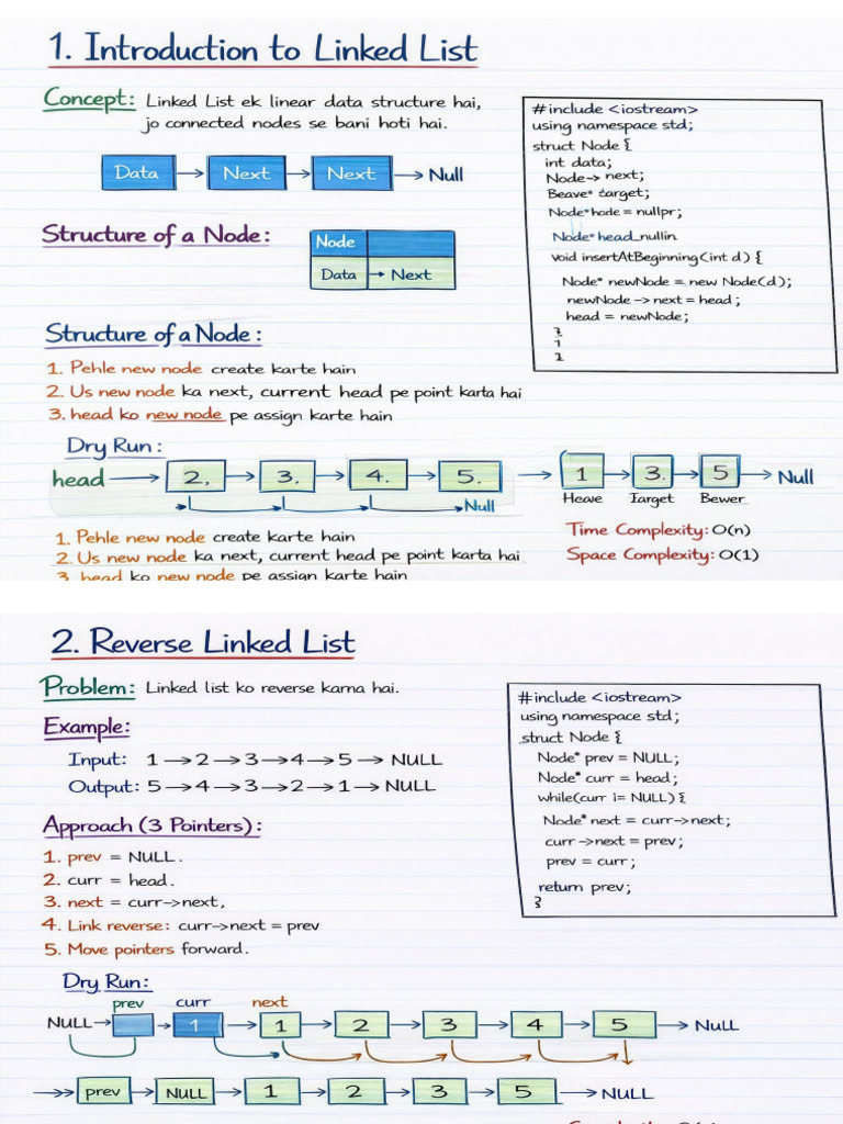 Linked List Problems | PDF
