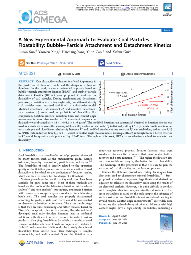 Sci Acs Omega | PDF