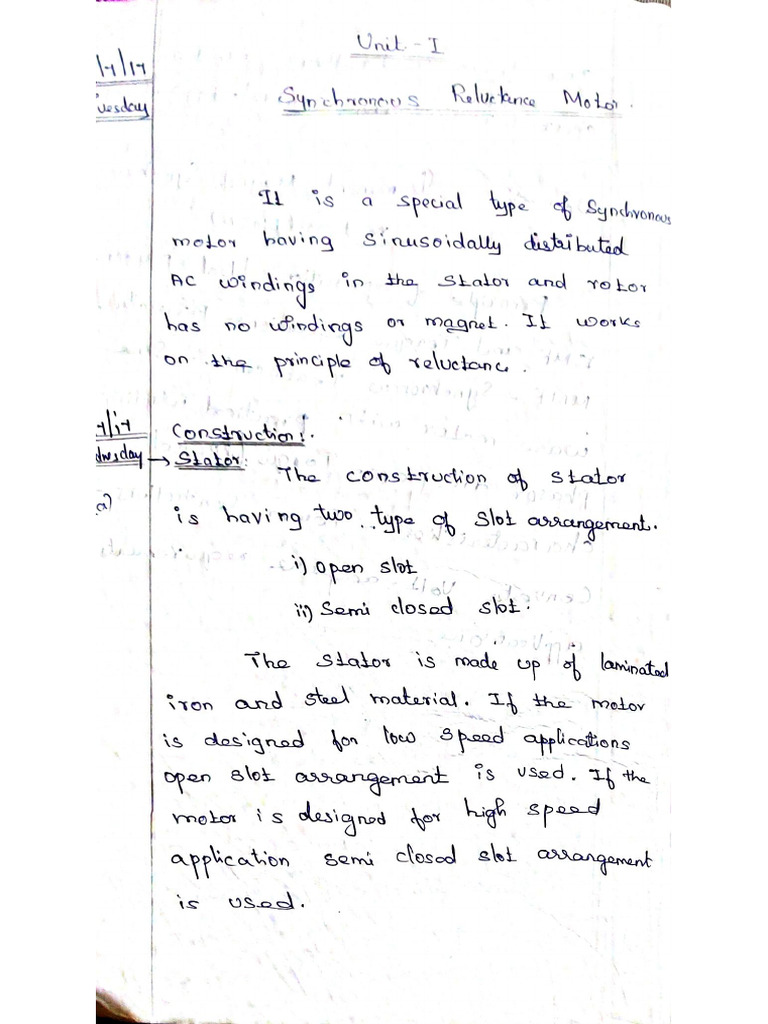 SEM Hand Written Notes Unit | PDF