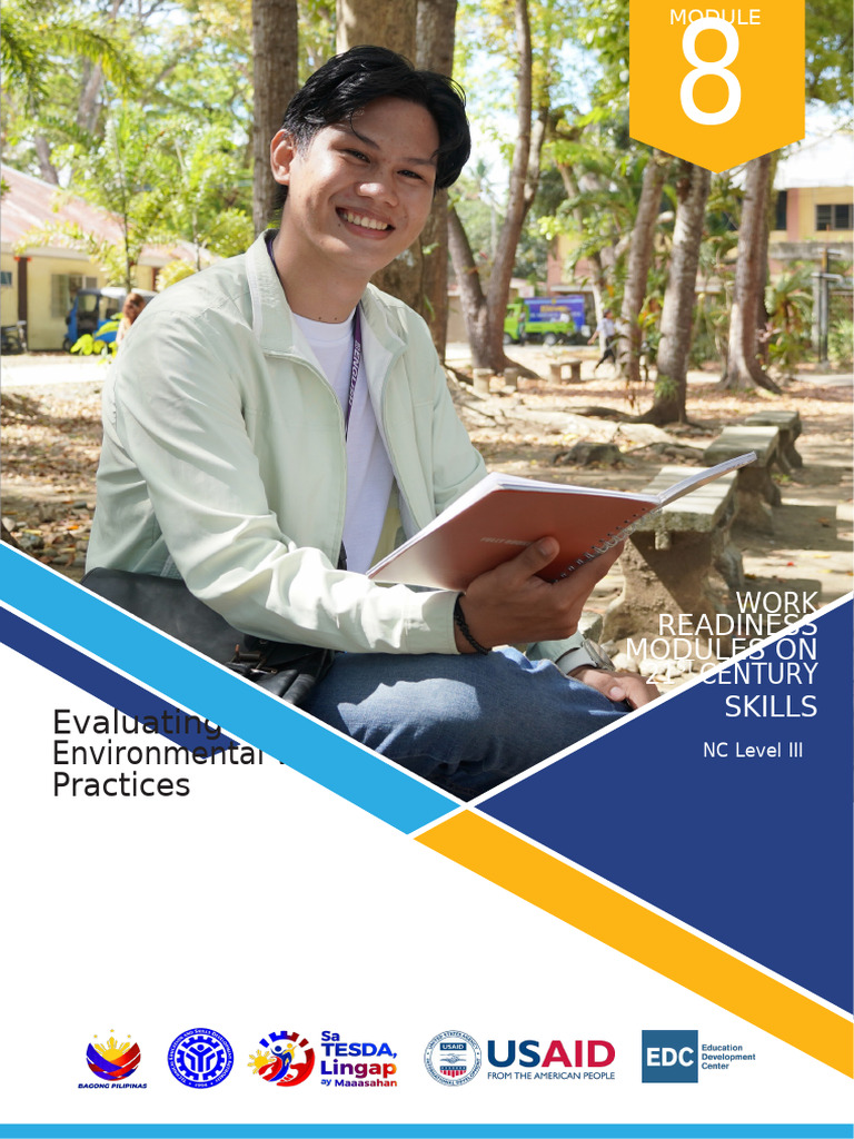 NC III - Module 8. Evaluate Environmental Work Practices - Final | PDF