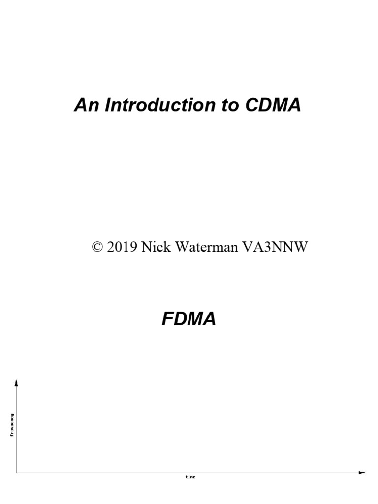 CDMA | PDF