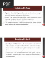 Types of Hospital Isolation Methods | PDF | Infection | Public Health