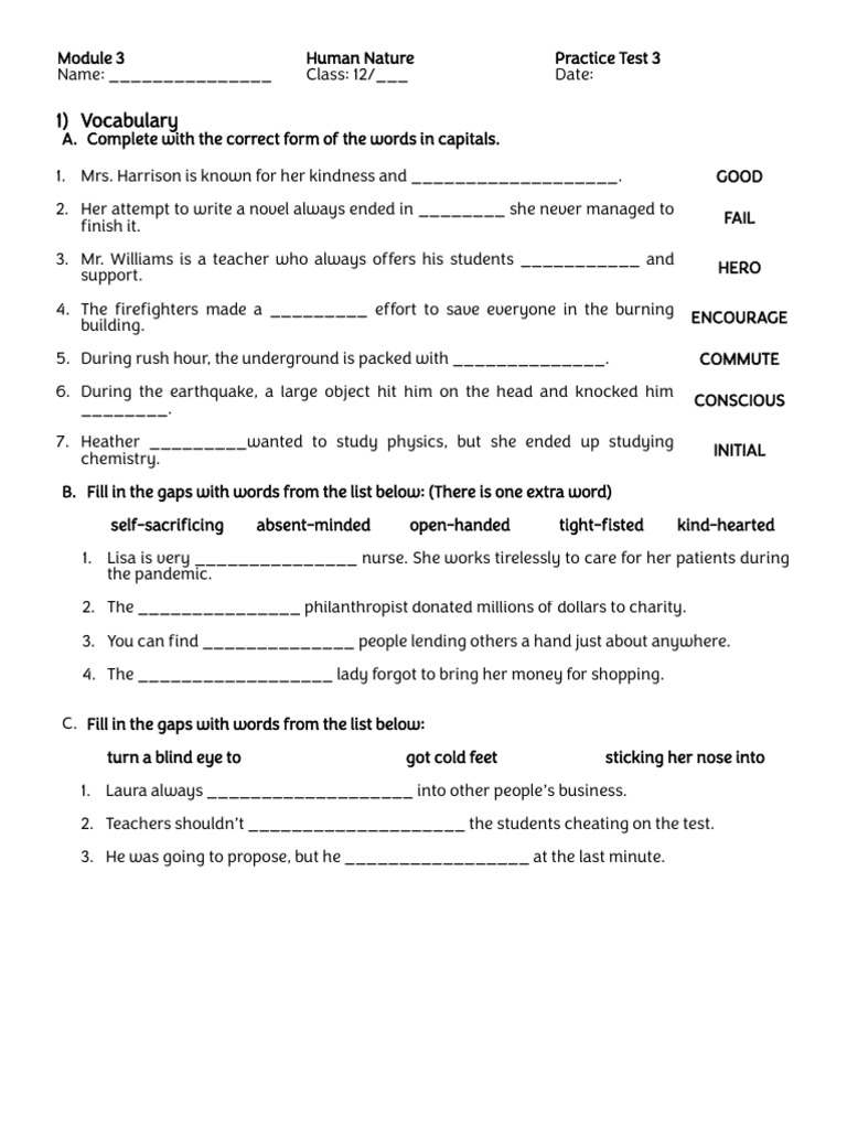 Module 3 Test | PDF