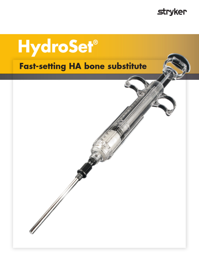 Hydroset Brochure | PDF