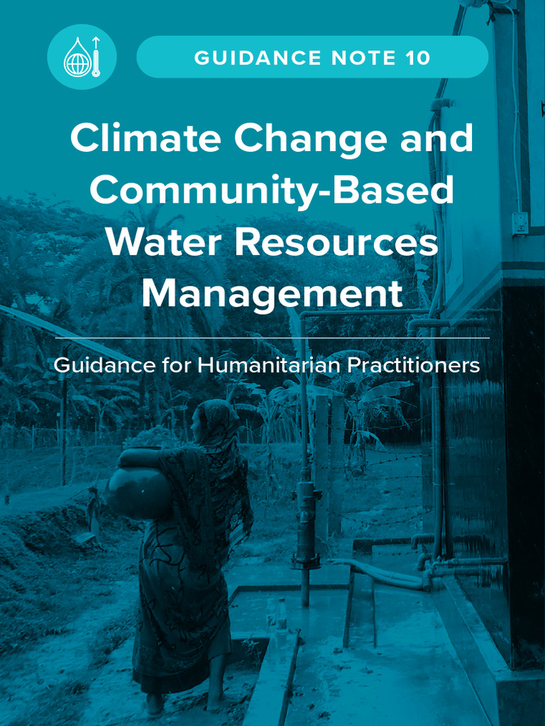 Guidance Note 10 Climate Change and Community Based Water Resources ...