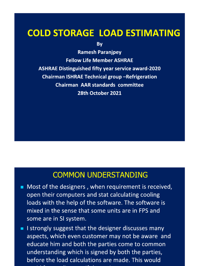 Heat Load | PDF