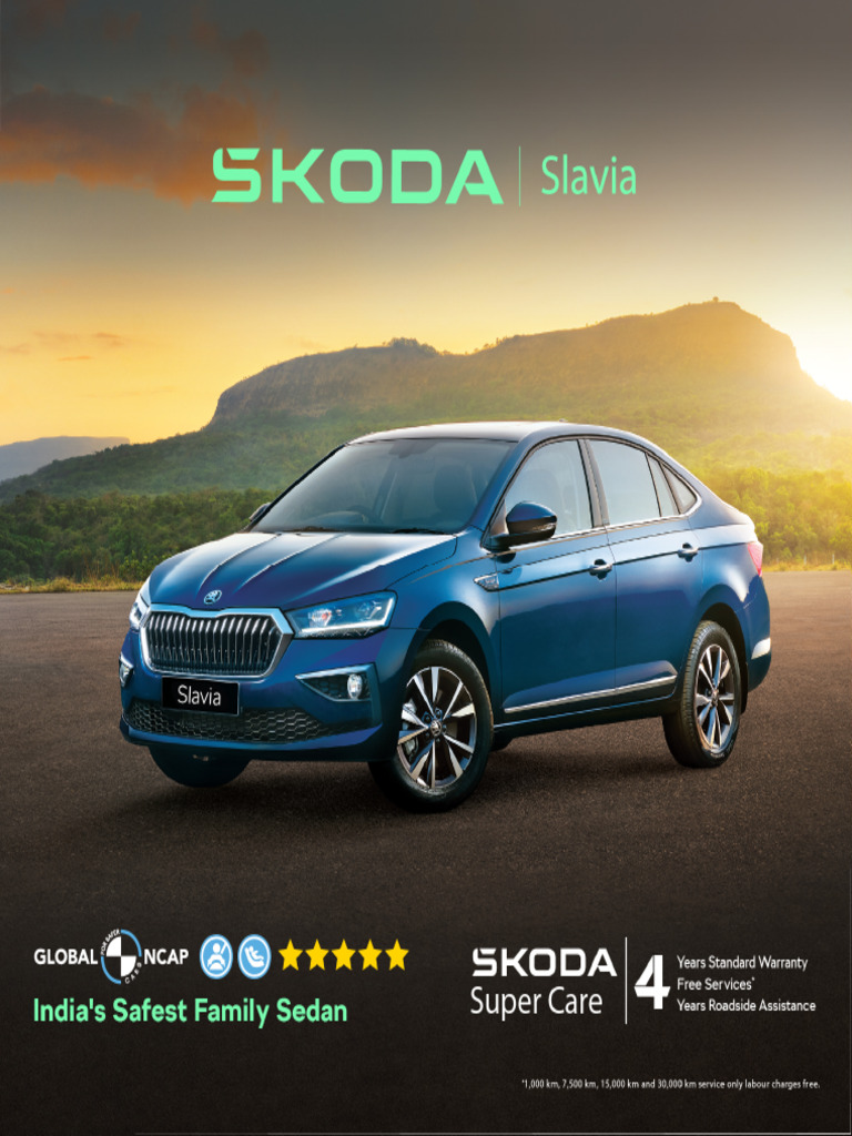 Slavia Price List Brochure 2026 | PDF