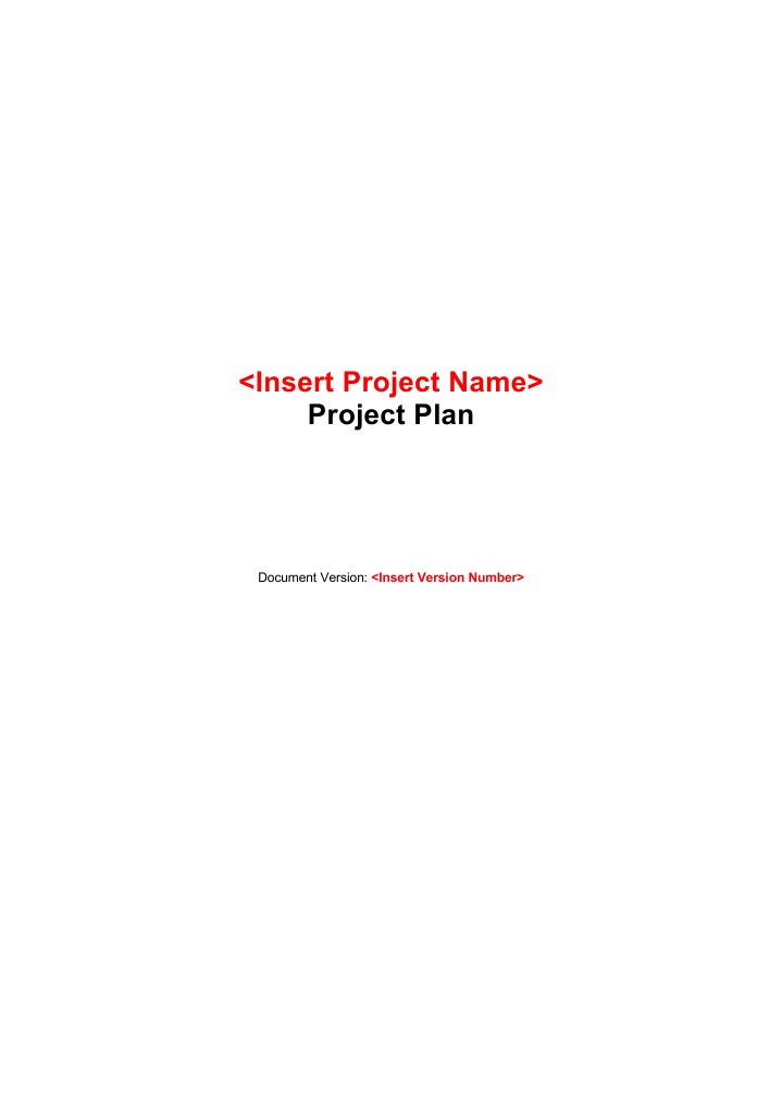 Project Plan for | PDF | Business