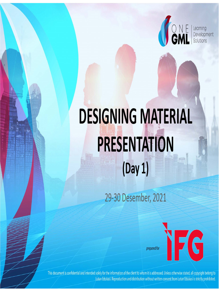 GML - Materi Training-BAHANA - Designing Material Presentation 2021 ...