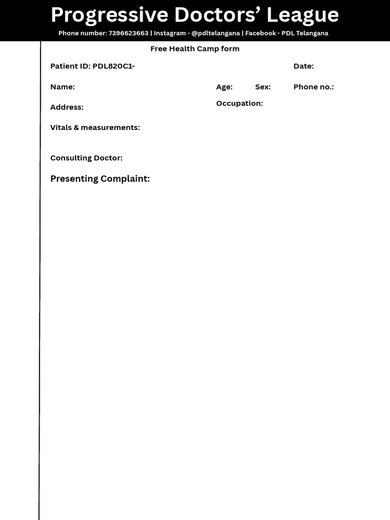 PDL TG Form | PDF