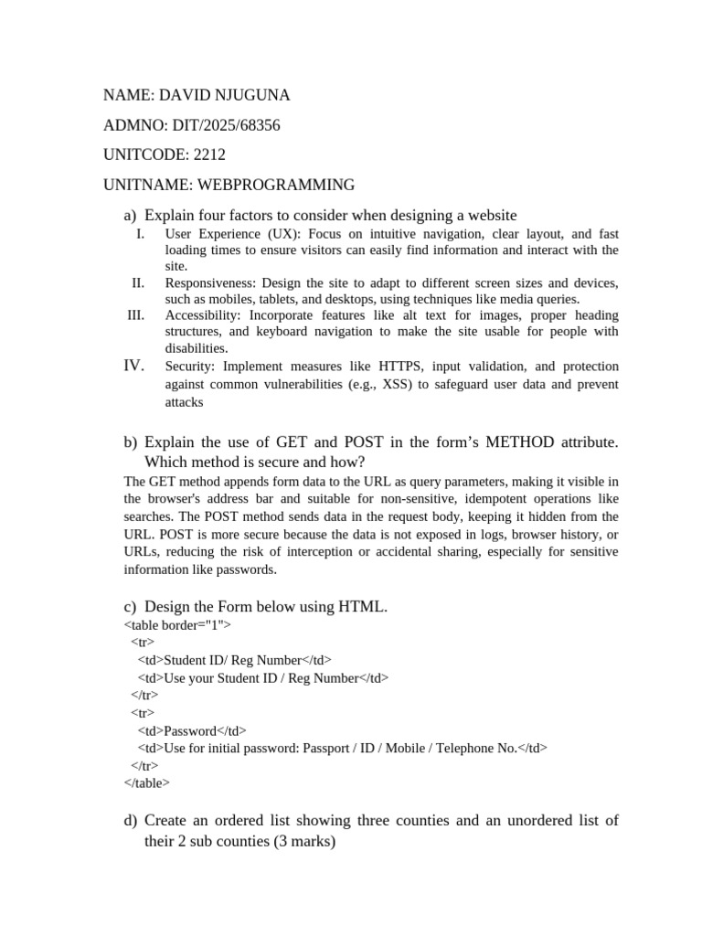 Web Programming | PDF