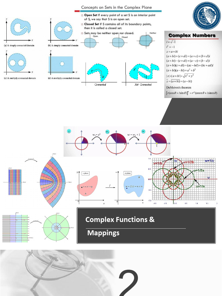 Lecture # 3a (Complex Functions and Mappings) | PDF