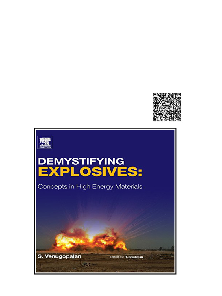 Demystifying Explosives Concepts in High Energy Materials 1st Edition ...