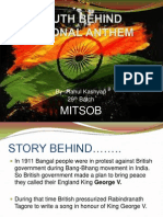 Truth Behind National Anthem