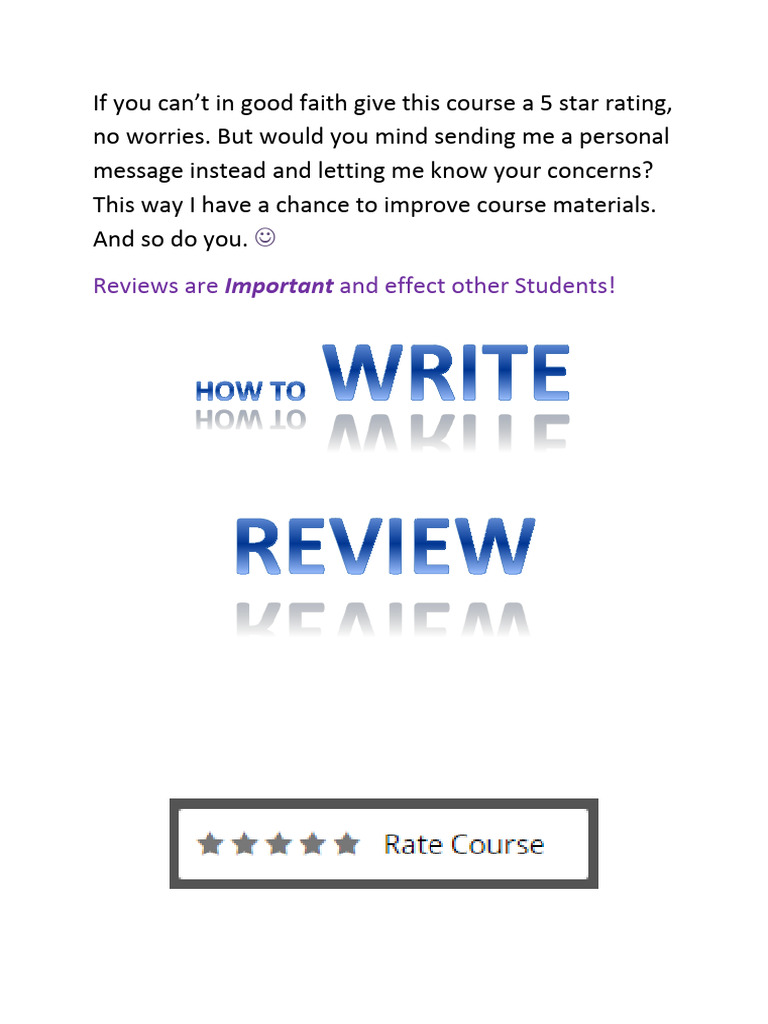 How To Write | PDF
